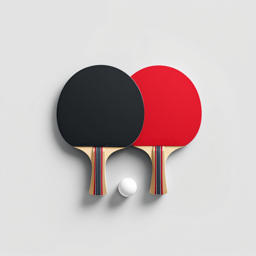 Table Tennis Paddle Set